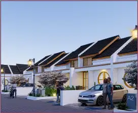 Rumah Murah Jogja Area Tol Sentolo Nuansa Jepang Ada Taman