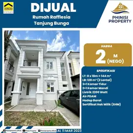 DIJUAL RUMAH MURAH DI PERUMAHAN RAFFLESIA TANJUNG BUNGA