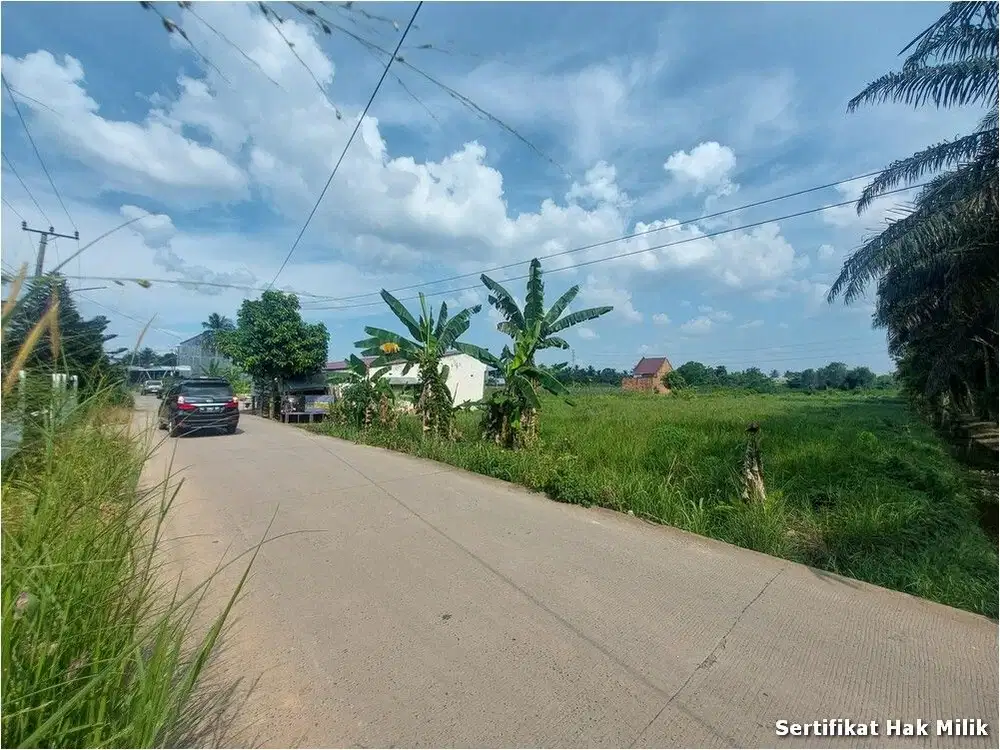 Tanah Palembang SHM Tepi Jalan Utama Mataram 1 Tl. Jambe