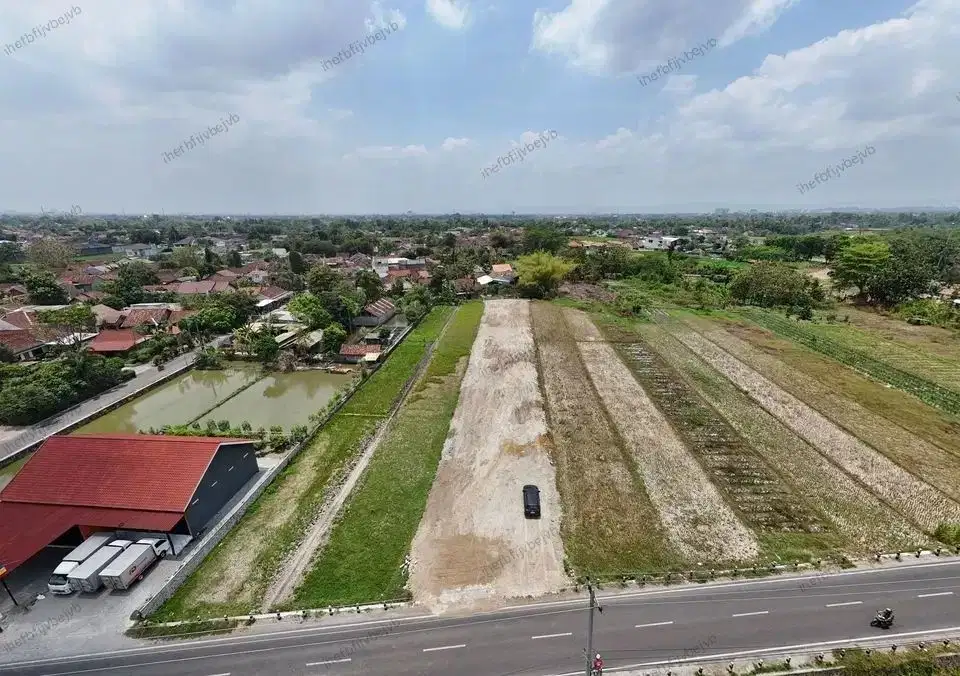 Tanah SHM di Godean Km 8, Akses Mobil Papasan, Harga Hemat!