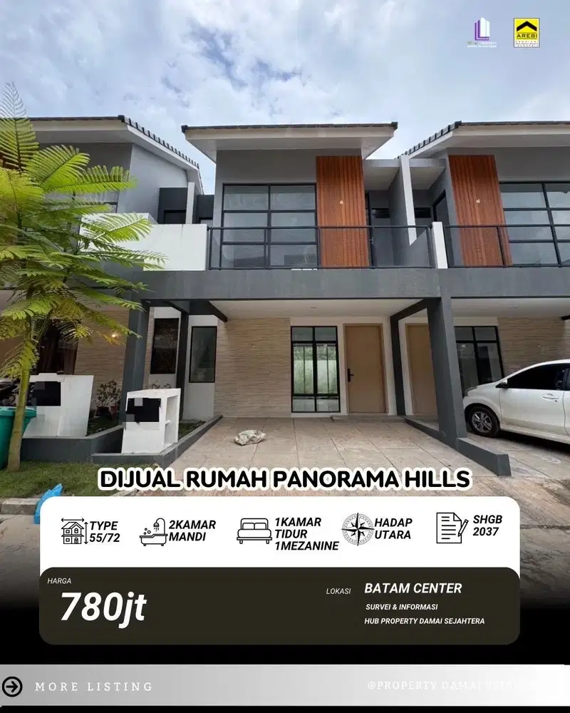 Dijual cepat Rumah 2 unit PANORAMA HILLS