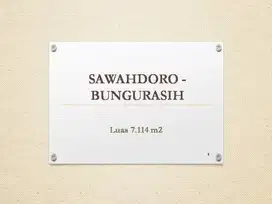 Tanah Sawahdoro - Bungurasih, Surabaya