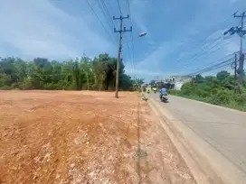 SHM Tanah Palembang Pinggir Jalan Dekat Pusri