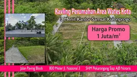 Tanah Perumahan Dekat Samsat Kulonprogo
