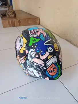 Helm NHK N1 Max Doodle Size M