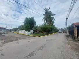 Kavling di Sako Dekat Indogrosir Siap Bangun Pinggir Jalan