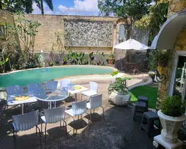 DIJUAL RUMAH SEJUK BAGUS NYAMAN 2LT KOLAM RENANG MEDITERANIA 2 SSR781