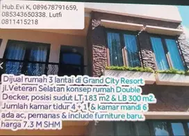 Dijual Rumah Mewah di Grand City Resort Makassar