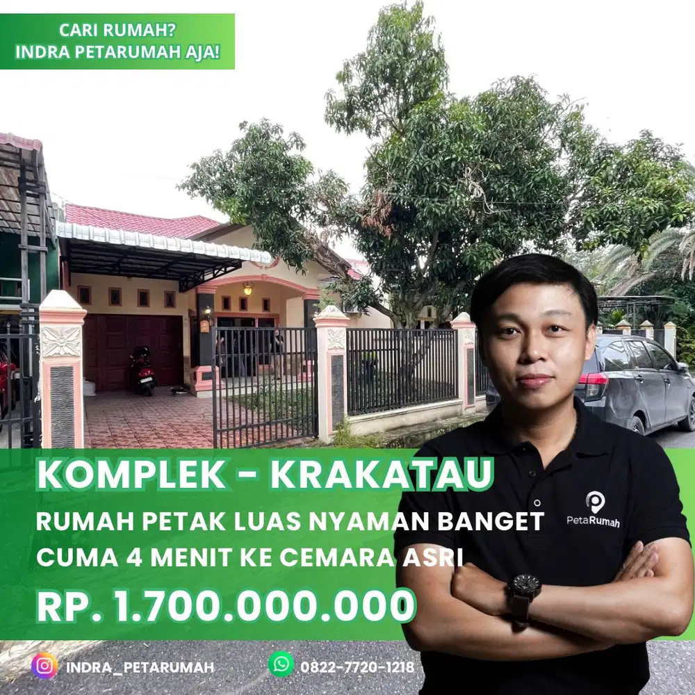 Dijual Cepat Rumah Daerah Krakatau - Cemara Murah