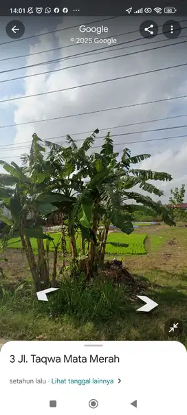 Dijual tanah pinggir jalan Taqwa Mata Merah Palembang