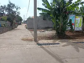 Tanah kavling datar lingkungan asri