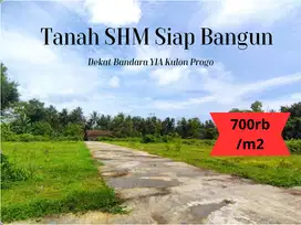 Dijual Tanah Hunian, Jl Arteri Jogja-Cilacap, Dekat Bandara YIA