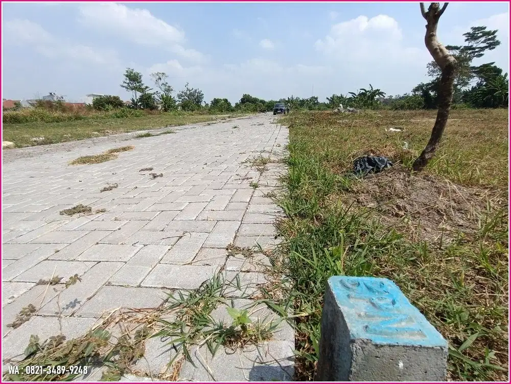 1 Unit Akhir, Tanah Trihanggo Dalam Ringroad Jogja SHM Pekarangan