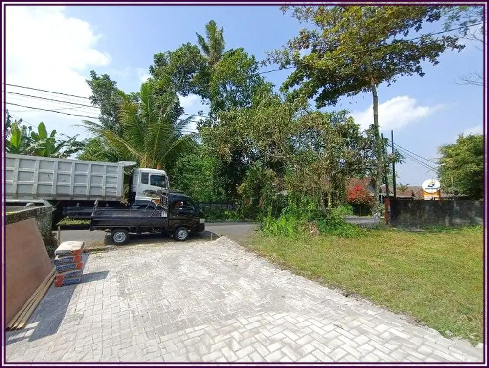 9 Menit Samsat Sleman, Jual Tanah Jl. Magelang Sleman Legalitas SHM