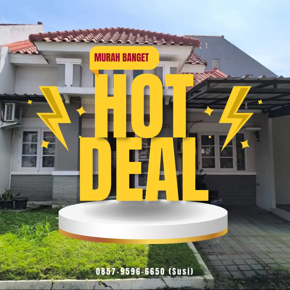 Jual MURAH Rumah di Kawasan Elit Kota Baru Parahyangan KBP bandung