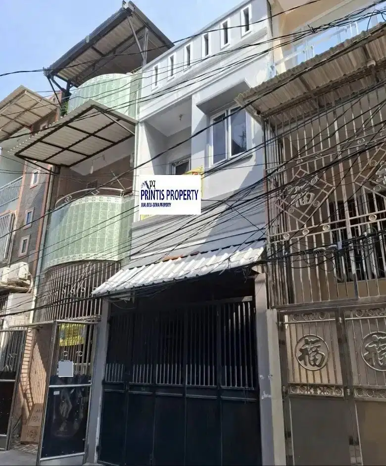 Di Jual Rumah  Minimalis 3 Lantai di Teluk Gong, Penjaringan, Jakut