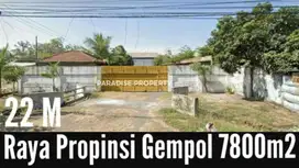 Jual Gudang Nol Jalan Raya Gempol Pasuruan