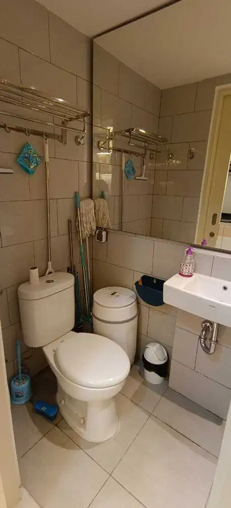 di sewakan apartement amor studio furnish 2 tempat tidur