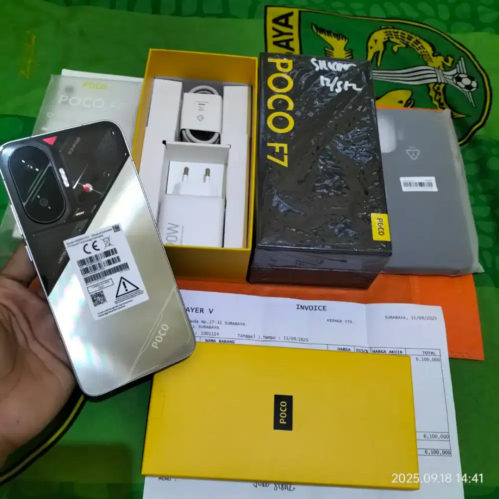 Poco F7 5G 12/512GB sehari pakai
