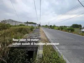Lahan plot gudang dan perumahan benjeng gresik