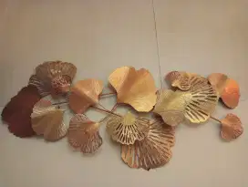 Pajangan dinding motif Daun