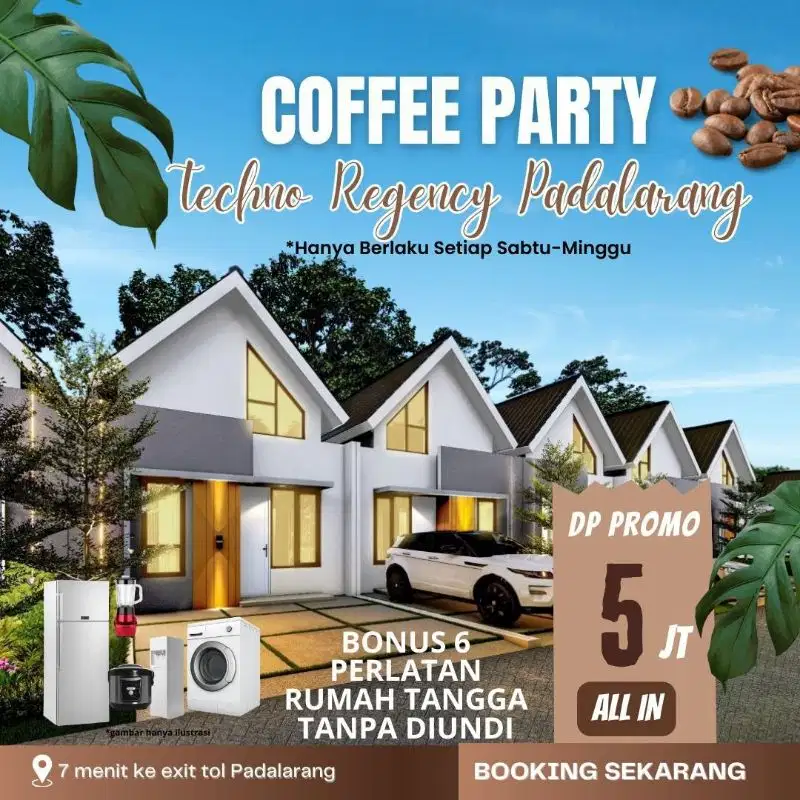 RUMAH CANTIK MINIMALIS MODERN LOKASI STRATEGIS