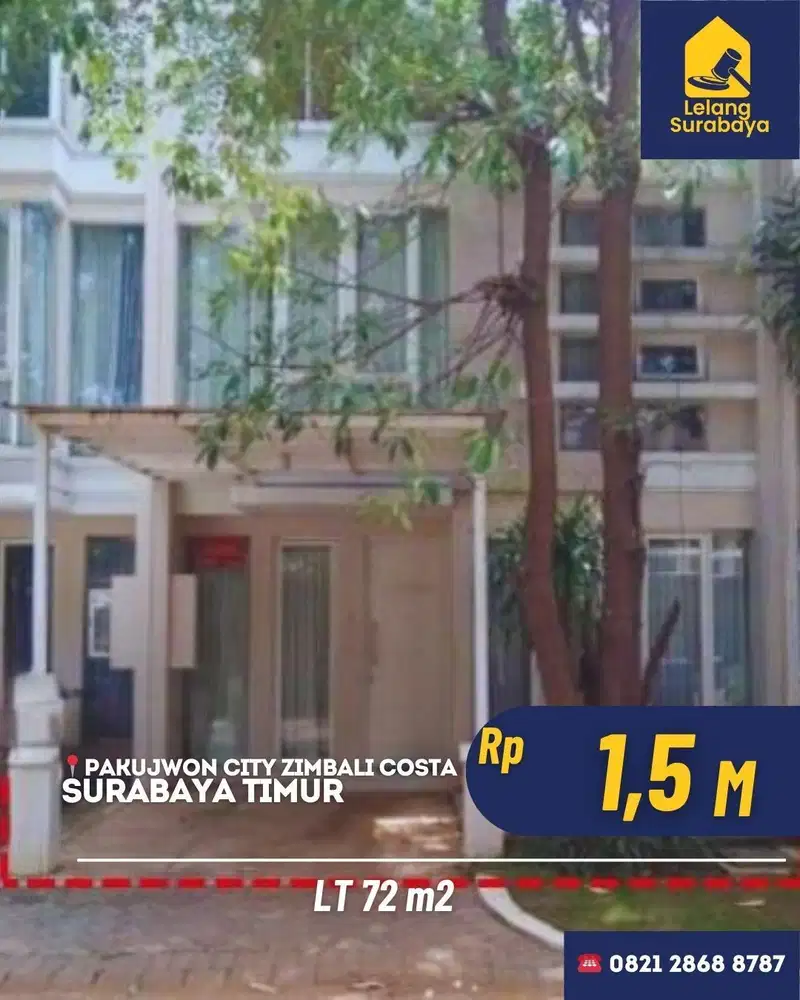 Rumah Surabaya Pakuwon City Zimbali Costa