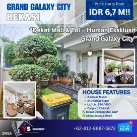 Rumah Mewah Full Furnished di Grand Galaxy City – LT 294 m², Harga 6,7 M Nego ZN55