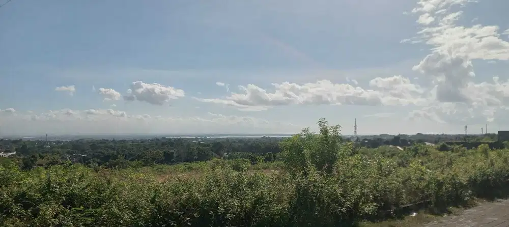 Dijual tanah Ocean view 570 m² dipurigading jimbaran badung bali
