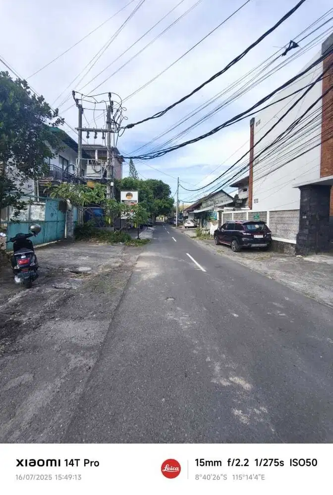 Jual Tanah Luas 6 are Lokasi di Ciung Wanara Renon Lokasi Strategis