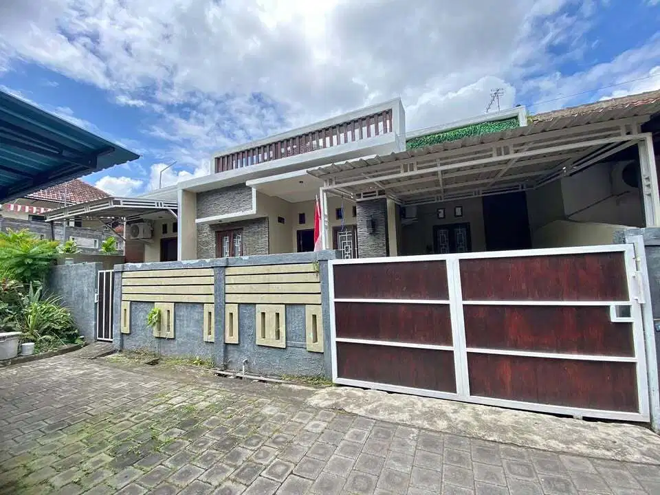 dijual rumah lantai 1 denpasar barat