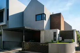 Rumah Moderen Industrial di Cisaranten Wetan kota Bandung