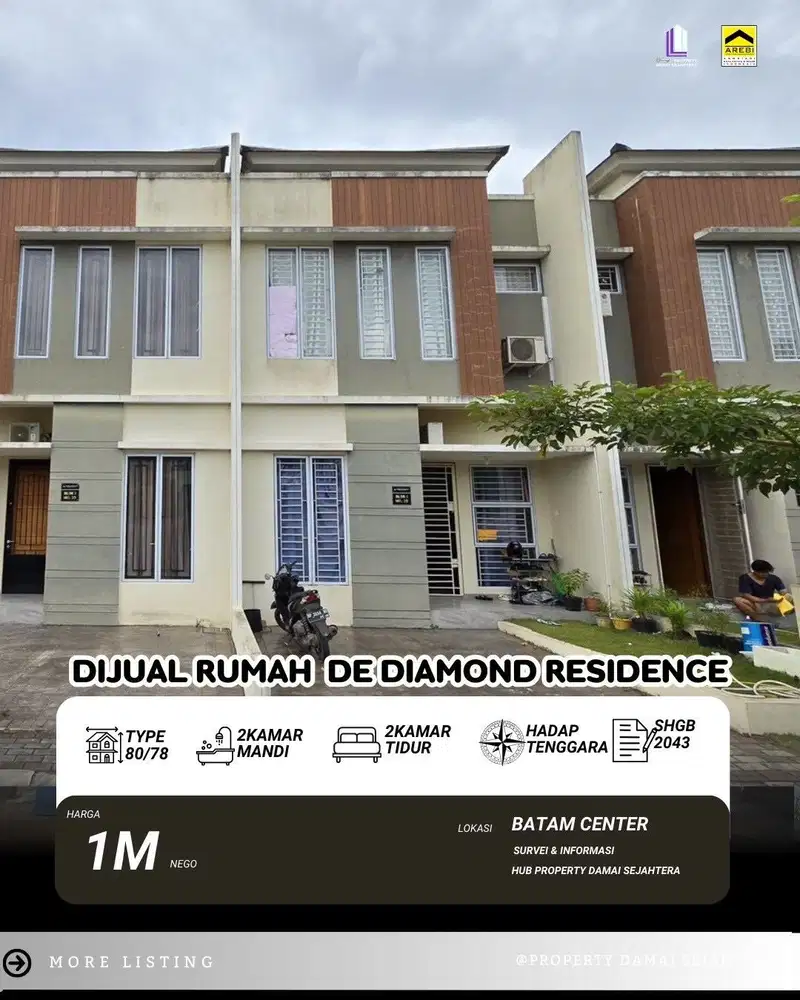 Rumah DE DIAMOND RESIDENCE - Batam Center