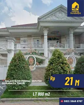 Rumah Elite Surabaya Galaxi Bumi Permai, Keputih