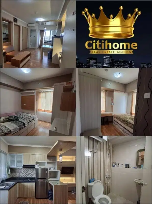 Disewakan Tahunan 2BR Full furnish Apartment educity by Citihome