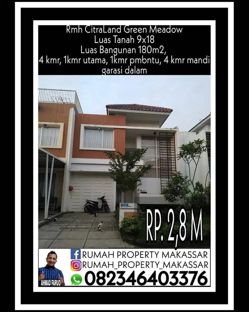 Rmh CitraLand Green  Meadow LT 9x18 LB 180 M²- 4 kmr 4 WC