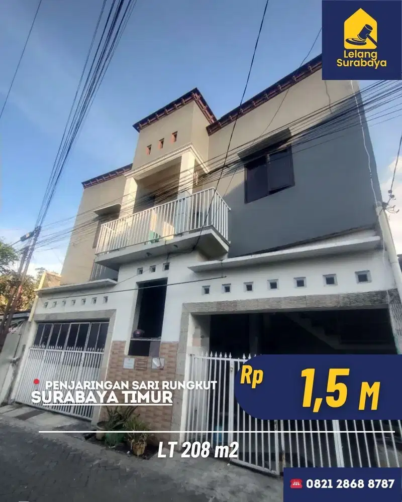Rumah Surabaya Timur  Penjaringansari, Rungkut