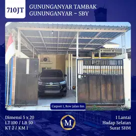 Rumah Gunung Anyar Tambak dkt Rungkut Wiguna Medokan UPN Medayu MERR