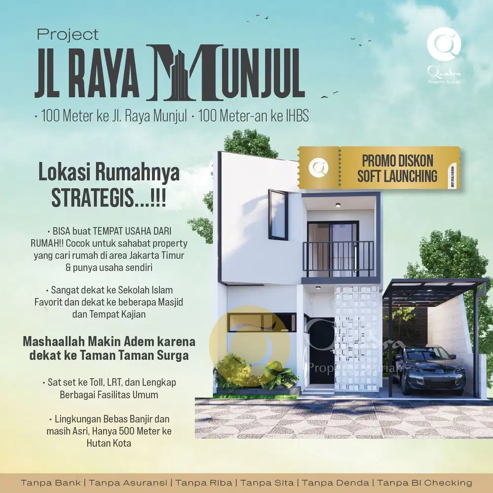 Rumah 2 lantai dekat jl.Munjul, Jaktim