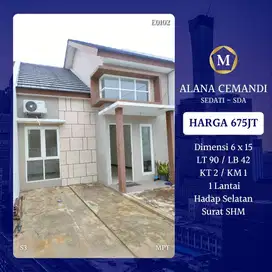 Rumah Murah Perumahan Alana Cemandi Sedati Sidoarjo dkt Juanda OERR