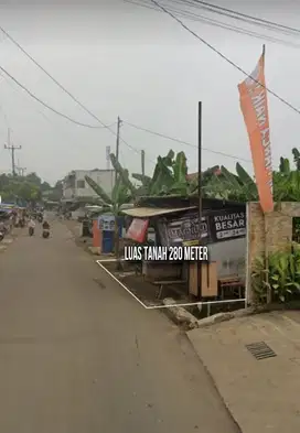 TANAH MURAH DI PINGGIR JALAN DAN STRATEGIS DI GUNUNG SINDUR BOGOR