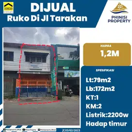 DIJUAL RUKO MURAH DI JL. TARAKANG