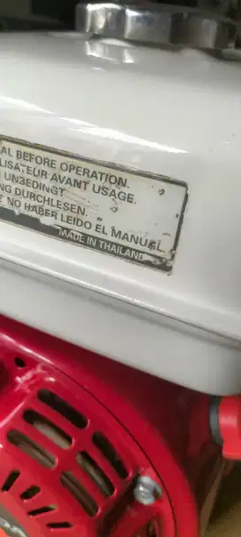 Mesin penggerak honda gx 160 Thailand