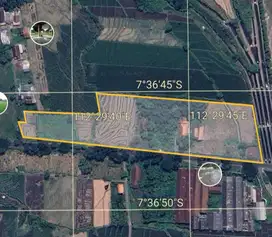 DIJUAL LAHAN EX PABRIK MOJOSARI JAWA TIMUR