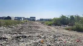 Tanah Hook Uk. 10x20m, Di GAT Rungkut Modern, Dekat Jalan Cor OERR