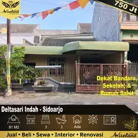 Dijual Rumah Deltasari Indah Waru Sidoarjo