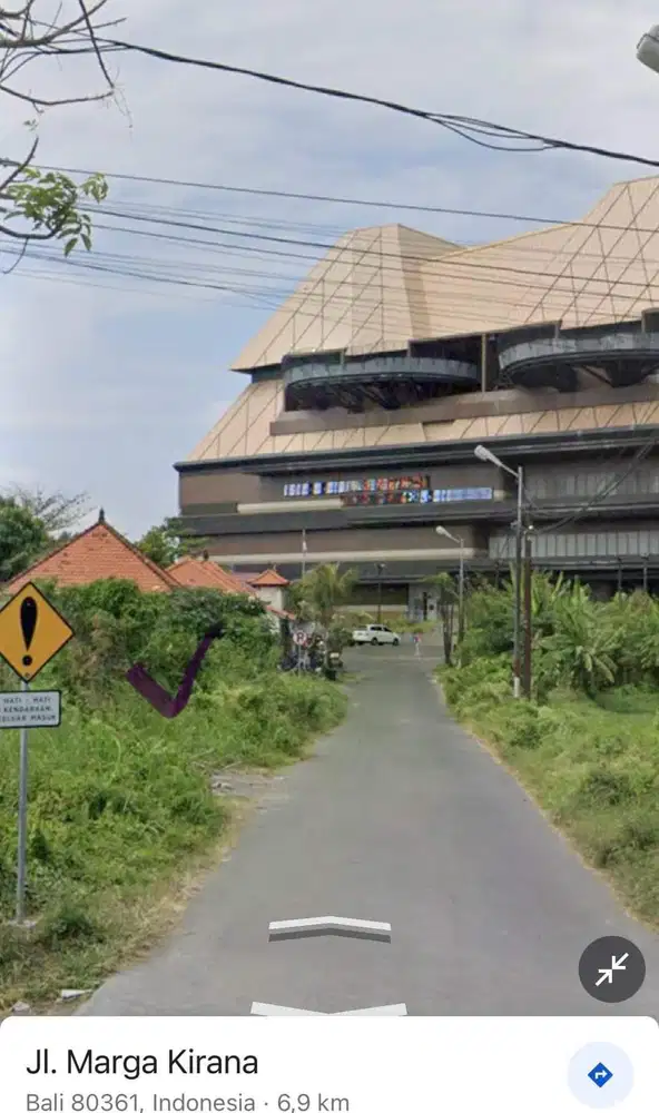 Jual Tanah Lokasi Premium di Sunset Road Luas 462m² are Strategis