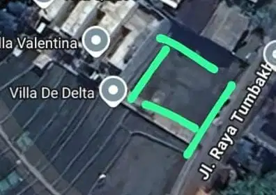 Dikontrakkan Tanah 400m2 Pinggir Jalan Tumbak Bayuh