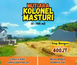 KAVLING MURAH CIMAHI SIAP BANGUN SHM PECAH