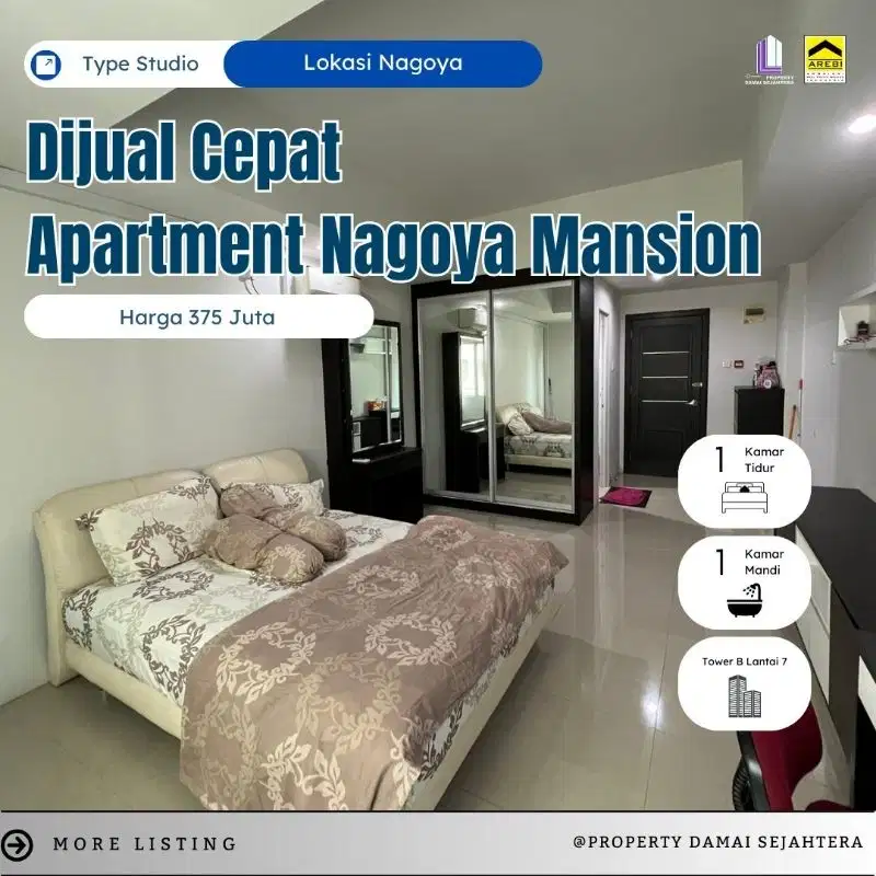 Dijual Cepat
Apartment NAGOYA MANSION RESIDENCES - Nagoya